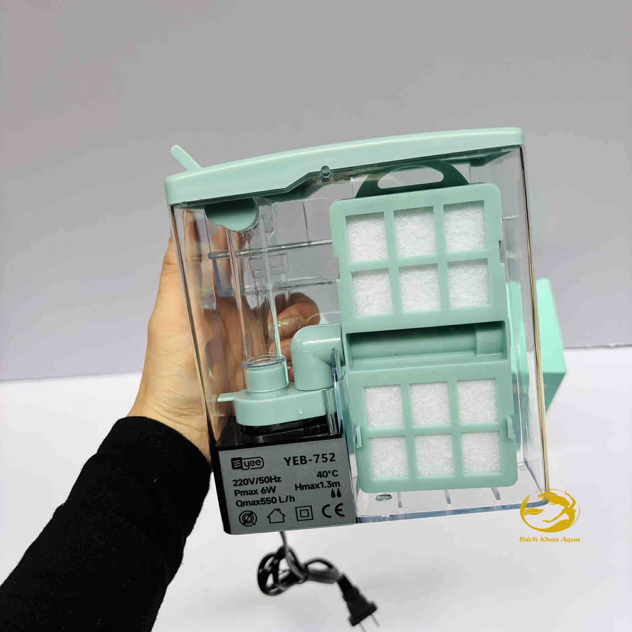Lọc thác YEE mini YEB-751 / YEB-752 cho bể cá cảnh thủy sinh